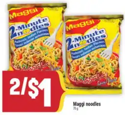 Marché Adonis Maggi noodles offer