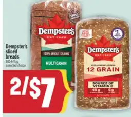 Marché Adonis Dempster's Sliced Breads offer