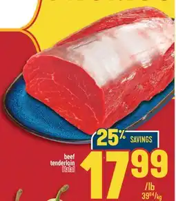 Marché Adonis Beef Tenderloin Halal offer