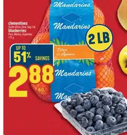 Marché Adonis Clementines or Blueberries offer