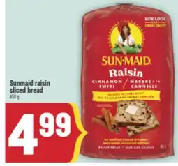 Marché Adonis Sunmaid Raisin Sliced Bread offer