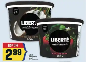 Marché Adonis Liberté Méditerranée Yogurt offer