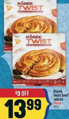 Marché Adonis Borek twist beef spices Halal offer
