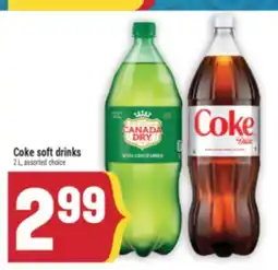 Marché Adonis Coke soft drinks offer