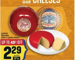 Marché Adonis Landana Maasdam, edam or gouda cheese offer