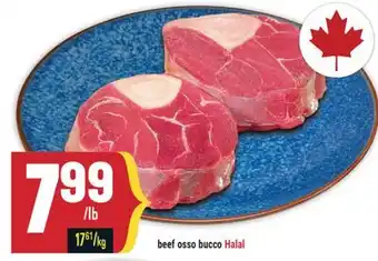 Marché Adonis Beef osso bucco Halal offer
