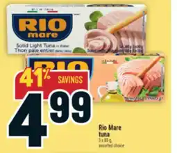 Marché Adonis Rio Mare Tuna offer