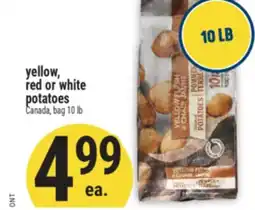 Marché Adonis Yellow, red or white potatoes offer