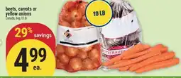 Marché Adonis Beets, carrots or yellow onions offer