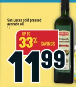Marché Adonis San Lucas cold pressed avocado oil offer