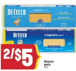 Marché Adonis Dececco pasta offer