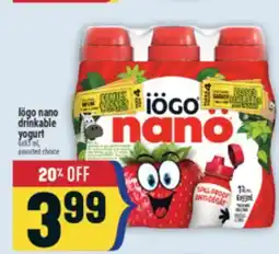 Marché Adonis Iögo Nano Drinkable Yogurt offer