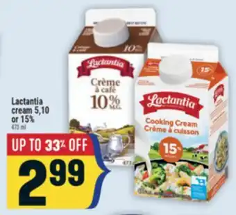 Marché Adonis Lactantia cream 5,10 or 15% offer