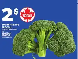 Provigo BROCCOLI CROWNS offer