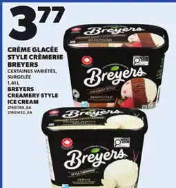 Provigo BREYERS CREAMERY STYLE ICE CREAM, 1,41 L offer