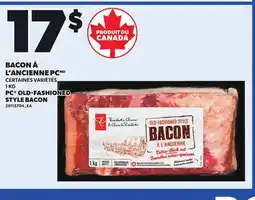 Provigo PC OLD-FASHIONED STYLE BACON, 1 KG offer