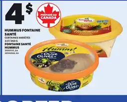 Provigo FONTAINE SANTÉ HUMMUS, 227/260 G offer