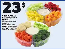 Provigo LARGE VEGETABLE OR FRUIT PLATTER, 1,58-2,2 KG offer