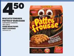 Provigo DARE BEAR PAWS SOFT COOKIES, 160-240 G offer