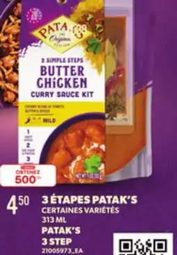 Provigo PATAK'S 3 STEP, 313 ML offer