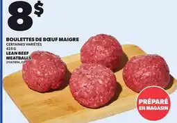 Provigo LEAN BEEF MEATBALLS, 425 G offer