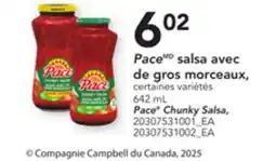 Provigo PACE CHUNKY SALSA, 642 mL offer