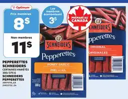 Provigo SCHNEIDERS PEPPERETTES, 300/375 G offer