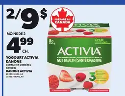 Provigo DANONE ACTIVIA, 8X100 G offer