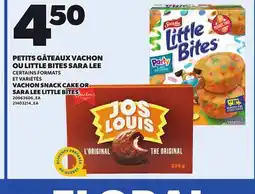 Provigo VACHON SNACK CAKE OR SARA LEE LITTLE BITES offer