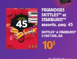 Provigo SKITTLES & STARBURST offer