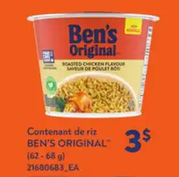 Provigo BEN'S ORIGINAL, 62 - 68 G offer