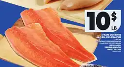 Provigo FRESH RAINBOW TROUT FILLETS offer