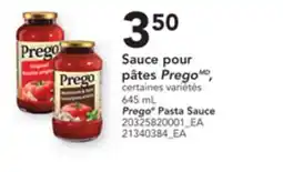 Provigo PREGO PASTA SAUCE, 645 mL offer
