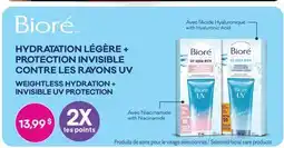 Jean Coutu Bioré Selected facial care products offer