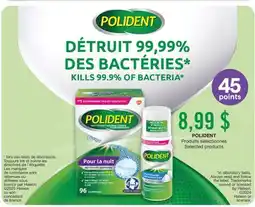 Jean Coutu POLIDENT Selected products offer