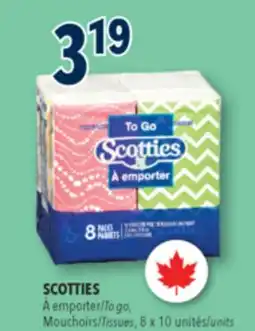 Familiprix SCOTTIES,Tissues, 8 x 10 units offer