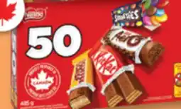 Familiprix NESTLÉ, Assorted mini bars and candies, 50units or Kit Kat, 40 mini bars offer