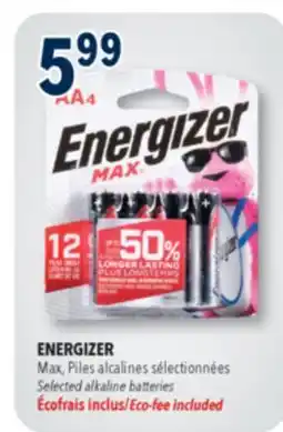 Familiprix ENERGIZER Max offer