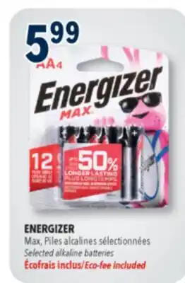 Familiprix ENERGIZER Max offer
