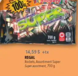 Familiprix REGAL Rockets, Super assortment, 700g offer