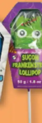 Familiprix BRANDS UNLIMITED, Halloween lollipop, 50 g offer