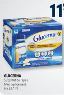 Familiprix GLUCERNA, Meal replacement offer