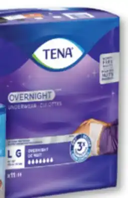 Familiprix TENA, Selected protective underwear offer