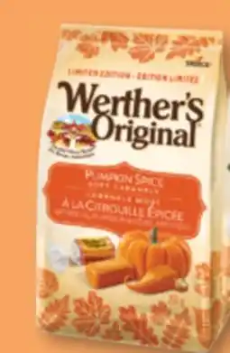 Familiprix WERTHER'S ORIGINAL Caramels mous Soft caramels, 250 g offer