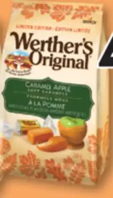 Familiprix WERTHER'S ORIGINAL, Soft caramels, 250 g offer