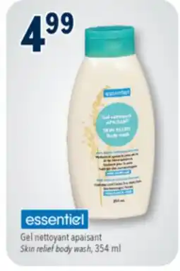 Familiprix ESSENTIEL, Skin relief body wash, 354 ml offer