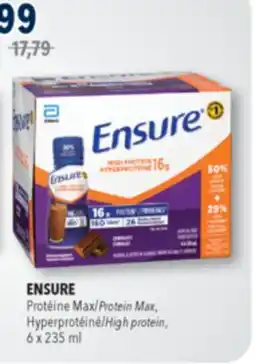 Familiprix ENSURE, Meal replacement, 6 x 235 ml offer