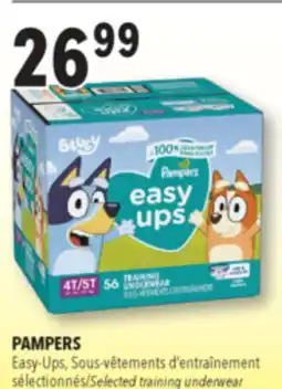 Familiprix PAMPERS, Easy-Ups, Selected training underwear offer