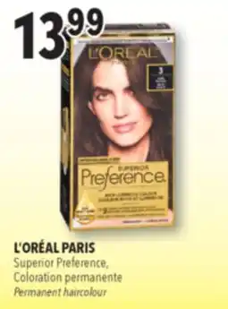 Familiprix L'ORÉAL PARIS, Permanent haircolour offer