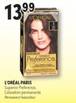 Familiprix L'ORÉAL PARIS, Permanent haircolour offer